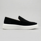 Mocassim Loafer de Camurça Vanguard Preto