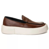Sapato Mocassim Sofistic Casual Masculino Slip On Everest Estiloso 5cm Esporte Fino Sola Alta