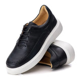 Tênis Sapatênis Casual Masculino Couro Comfort axl