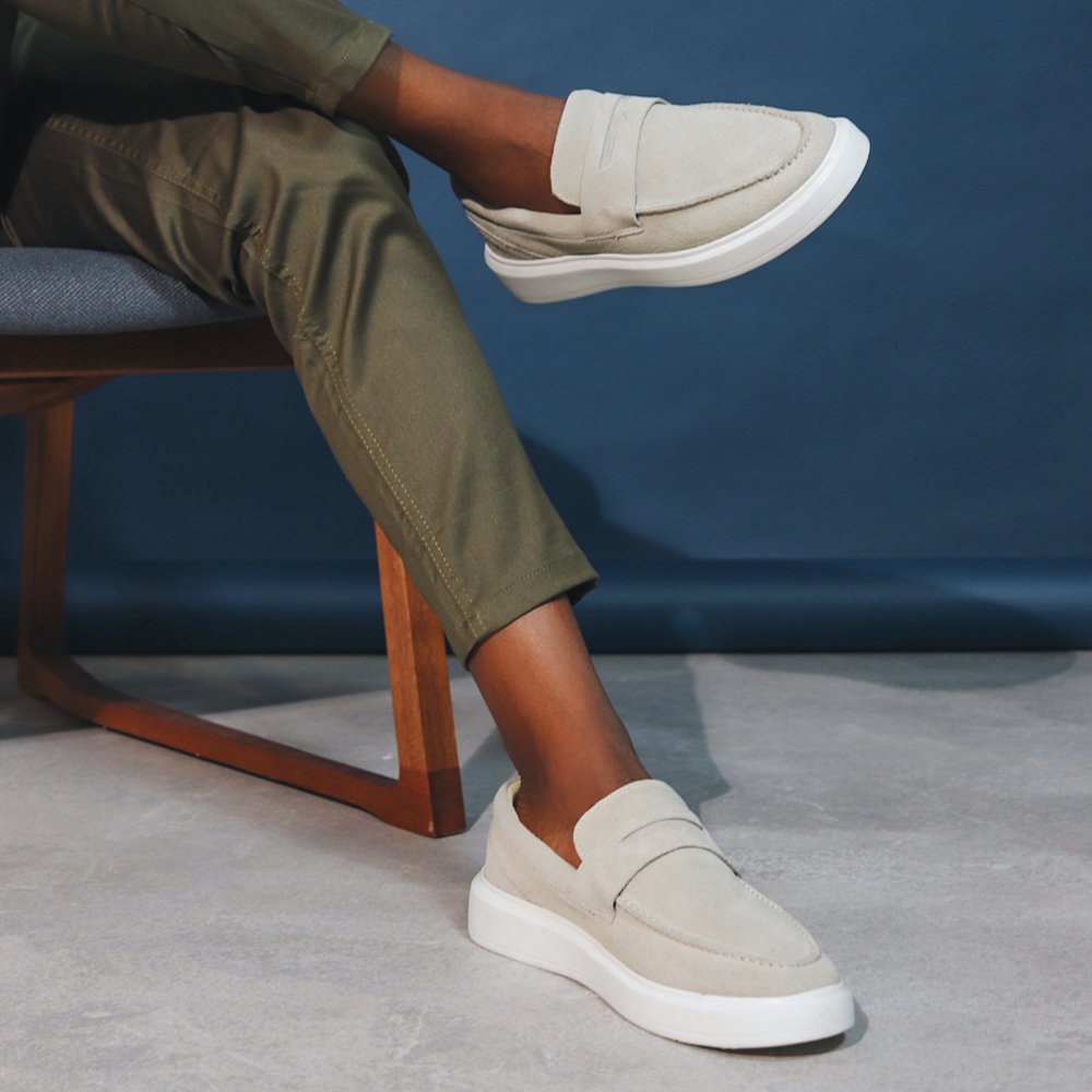 Mocassim Driver Signature AXL (+5cm) de Altura