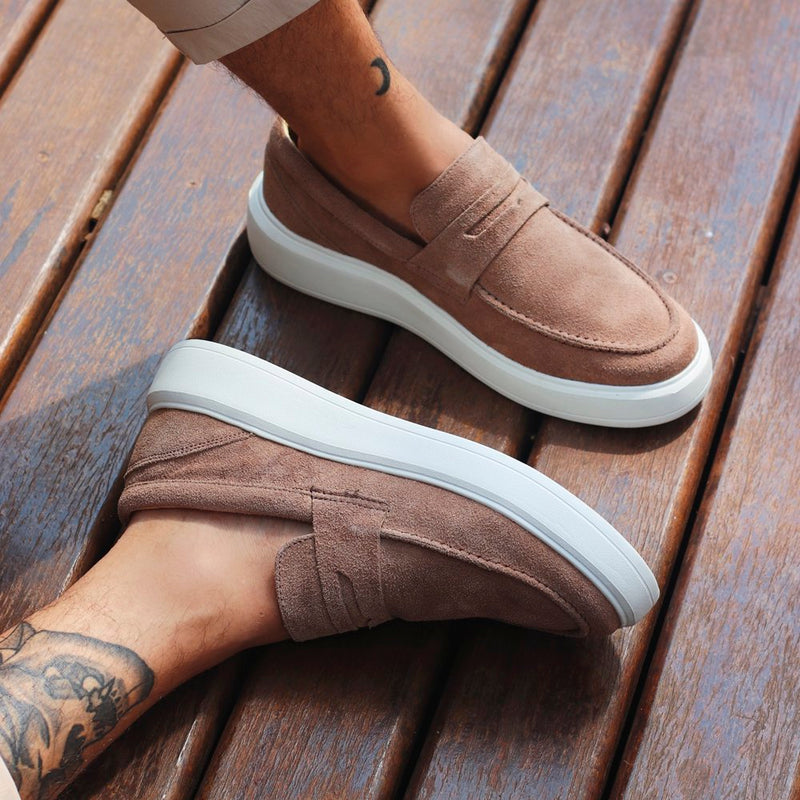 Mocassim Driver Signature AXL (+5cm) de Altura