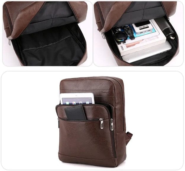 Mochila Sofistic Masculina de Couro One