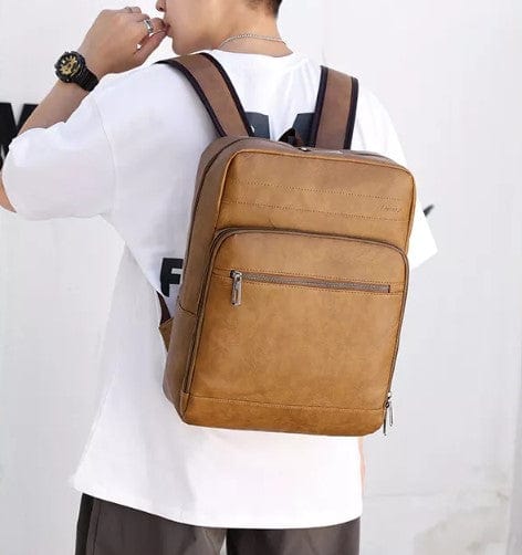 Mochila Sofistic Masculina de Couro One