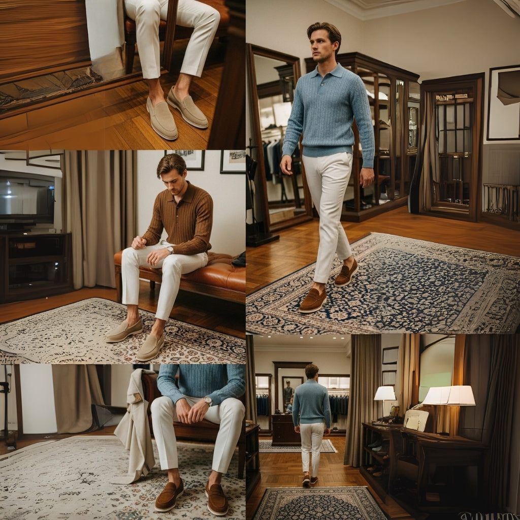 Mocassim Royal Suede AXL: Estilo, Poder e Conforto Absoluto em Cada Passo