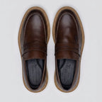 Mocassim Tratorado Siena Ripple Marrom
