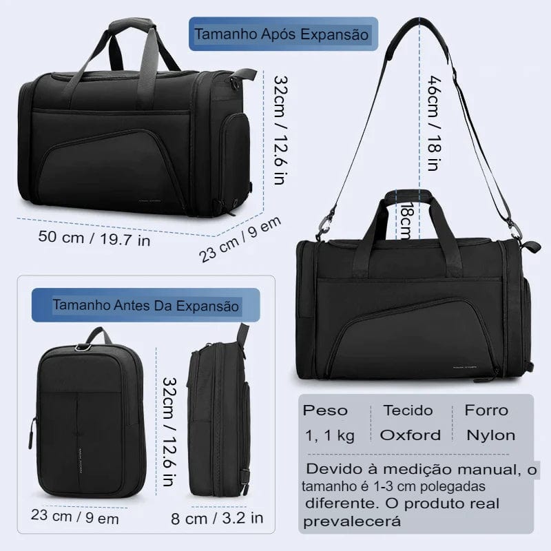 Bolsa Sofistic de Viagem Pro Mark Grande Capacidade