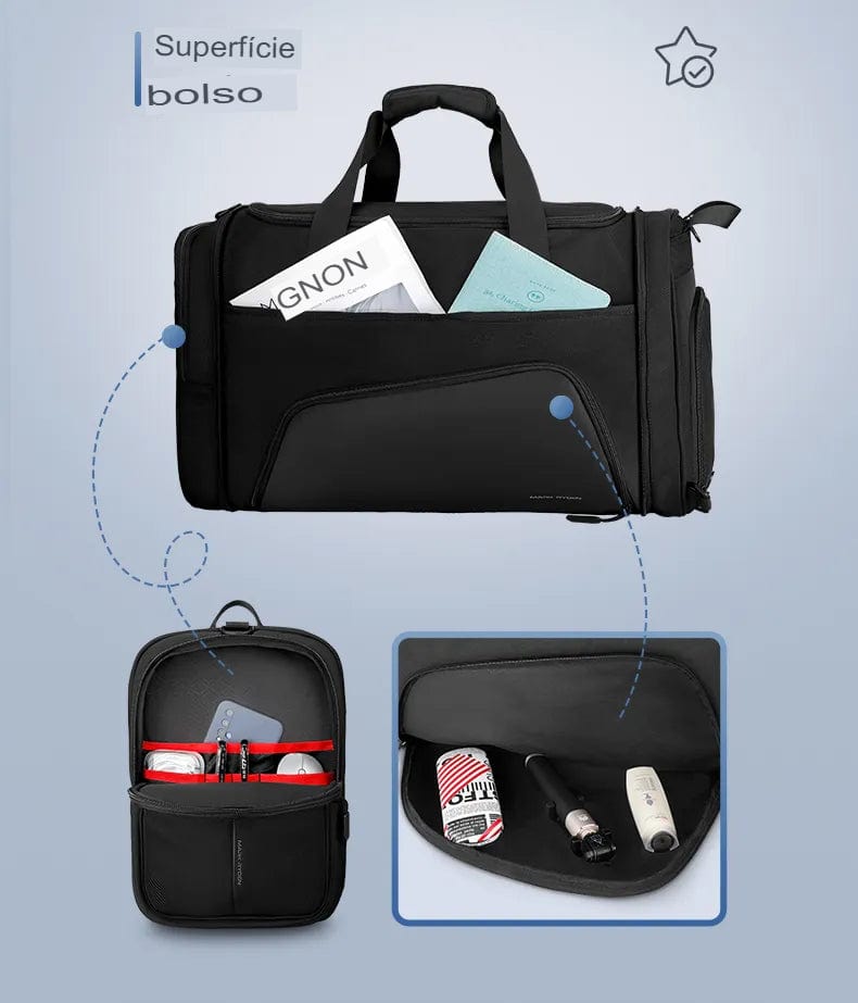Bolsa Sofistic de Viagem Pro Mark Grande Capacidade