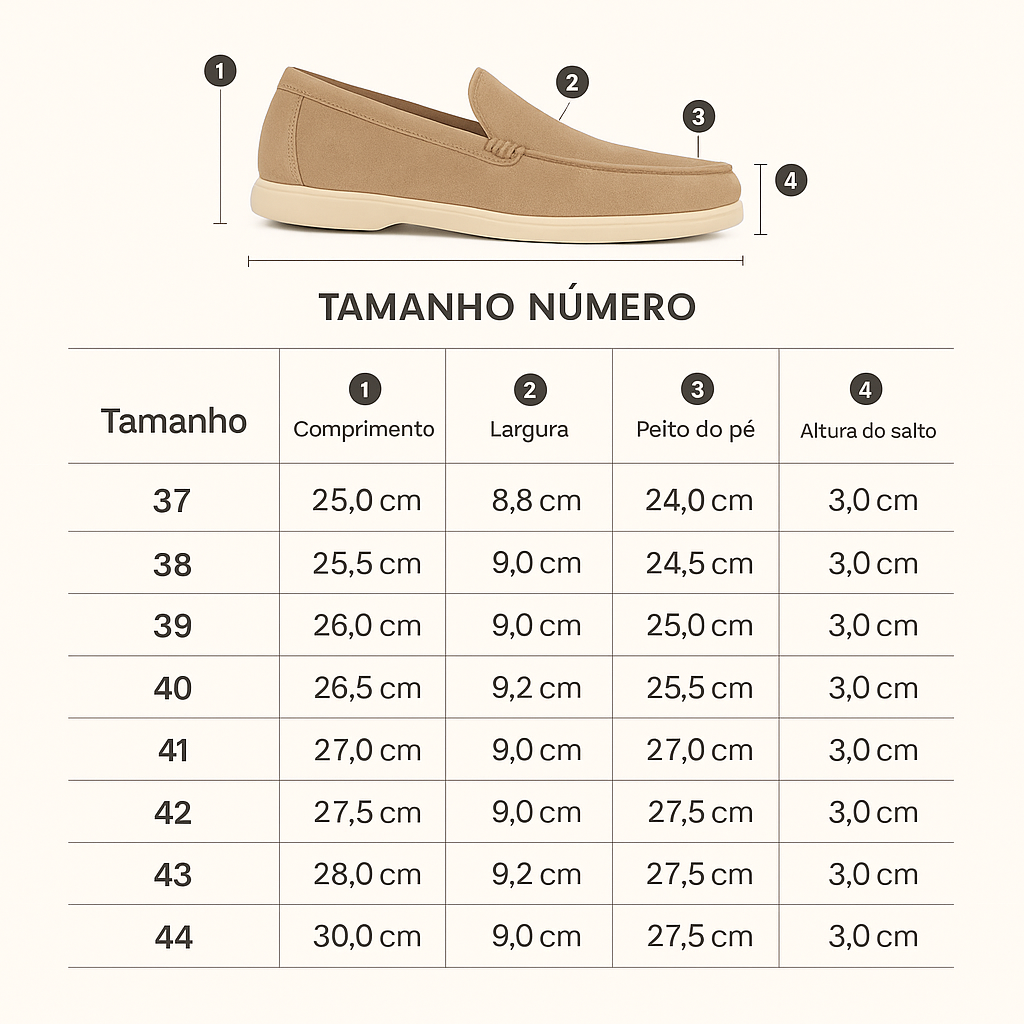 Mocassim Royal Suede AXL: Estilo, Poder e Conforto Absoluto em Cada Passo