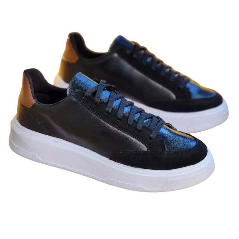 Tênis Masculino Sola Alta Casual Social Plataforma Axl