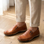 Mocassim Casual Comfort Daytona Drive Marrom