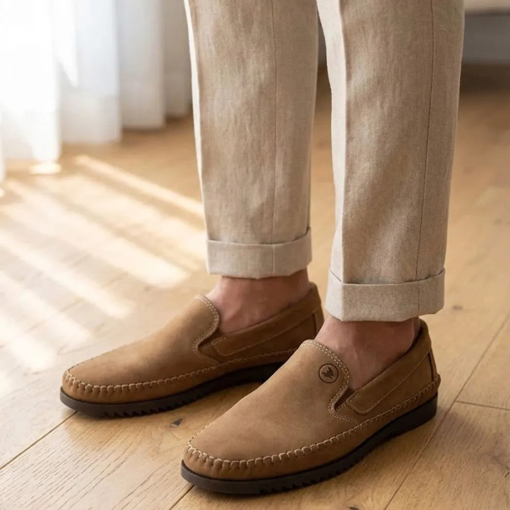 Mocassim Casual Dakota Rust Bege