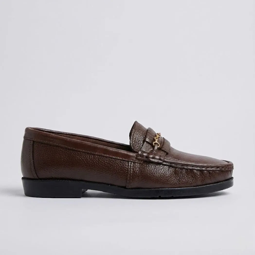 Mocassim Casual Loafer Nero Marrom