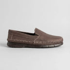 Mocassim Cognac de Couro Marrom