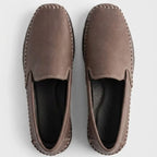 Mocassim Cognac de Couro Marrom