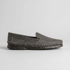 Mocassim Cognac de Couro Grisalho