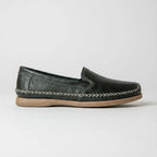 Mocassim Cognac de Couro