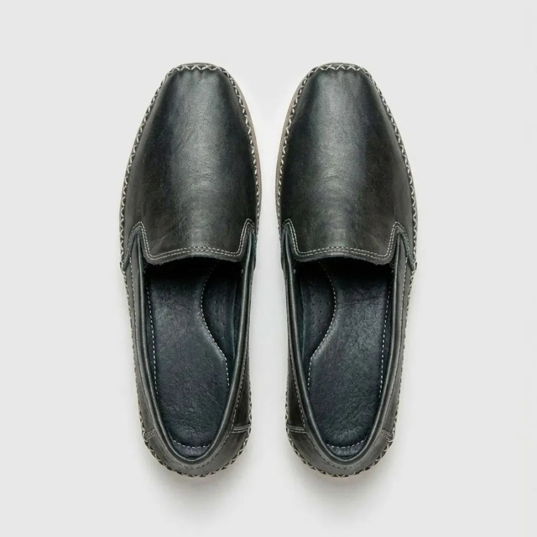 Mocassim Cognac de Couro