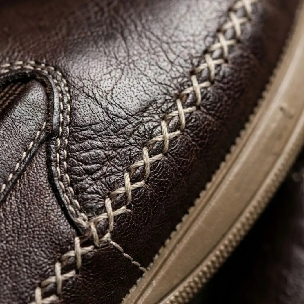 Mocassim Cognac de Couro