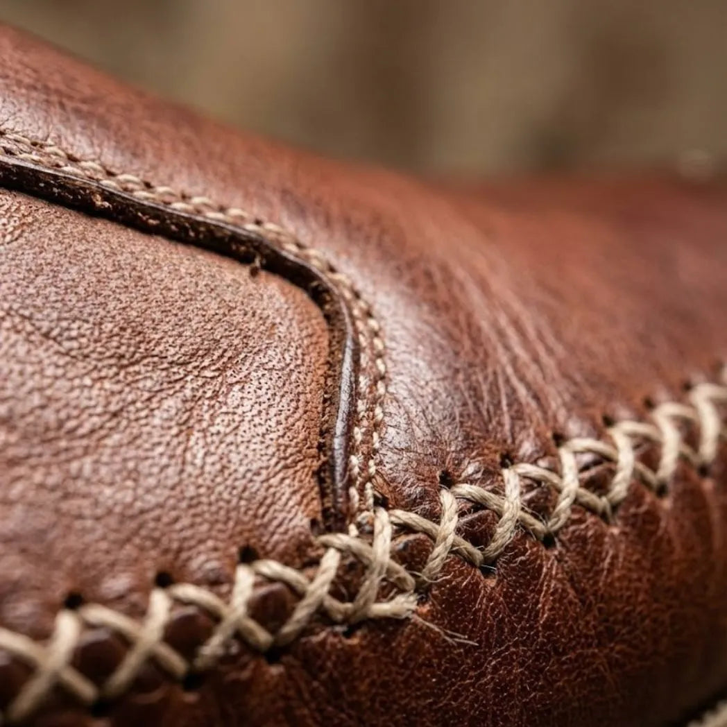 Mocassim Cognac de Couro