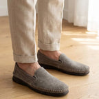 Mocassim Cognac de Couro