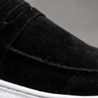 Mocassim Derby de Camurça Preto