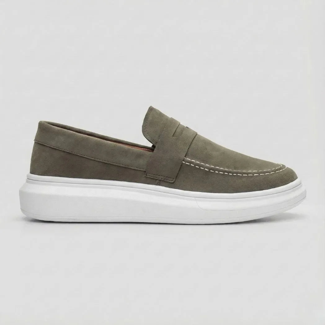 Mocassim Derby de Camurça