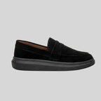 Mocassim Derby de Camurça All-Black