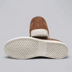 Mocassim Derby de Camurça com Guizos Marrom
