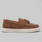 Mocassim Derby de Camurça com Guizos