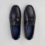 Mocassim Driver Aero Bit Preto com Fivela