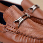 Mocassim Driver Aero Bit Marrom com Fivela