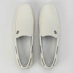 Mocassim Driver Cruise de Couro Branco