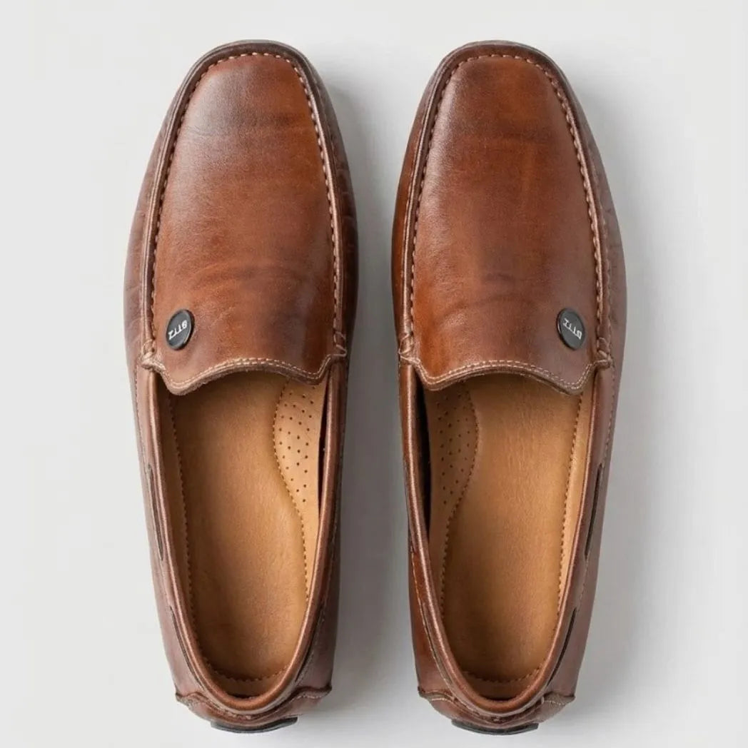 Mocassim Driver Bttz de Couro