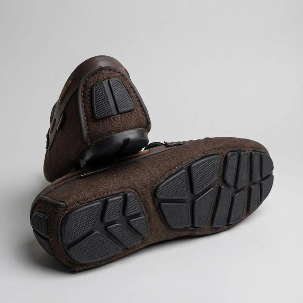 Mocassim Driver Riviera em Lona