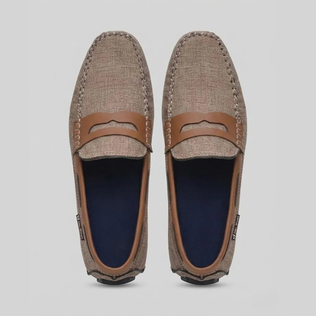 Mocassim Driver Riviera em Lona