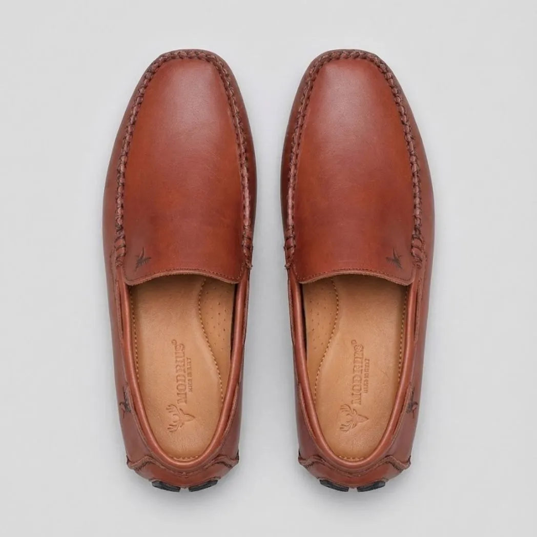 Mocassim Driver Vancouver de Couro