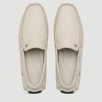 Mocassim Driver Vancouver de Couro Branco