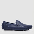 Mocassim Driver Vancouver de Couro Azul