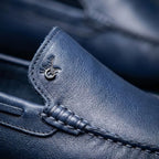 Mocassim Driver Vancouver de Couro Azul