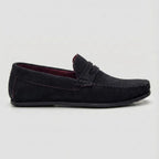 Mocassim Driver de Camurça Aspen Ice Preto