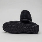 Mocassim Driver de Camurça Aspen Ice Preto