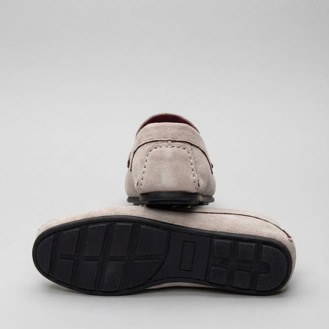 Mocassim Driver de Camurça Capri Tobacco