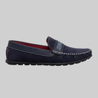 Mocassim Driver de Camurça Stripes