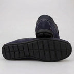 Mocassim Driver de Camurça Stripes