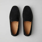 Mocassim Driver de Couro Capri Nero Preto