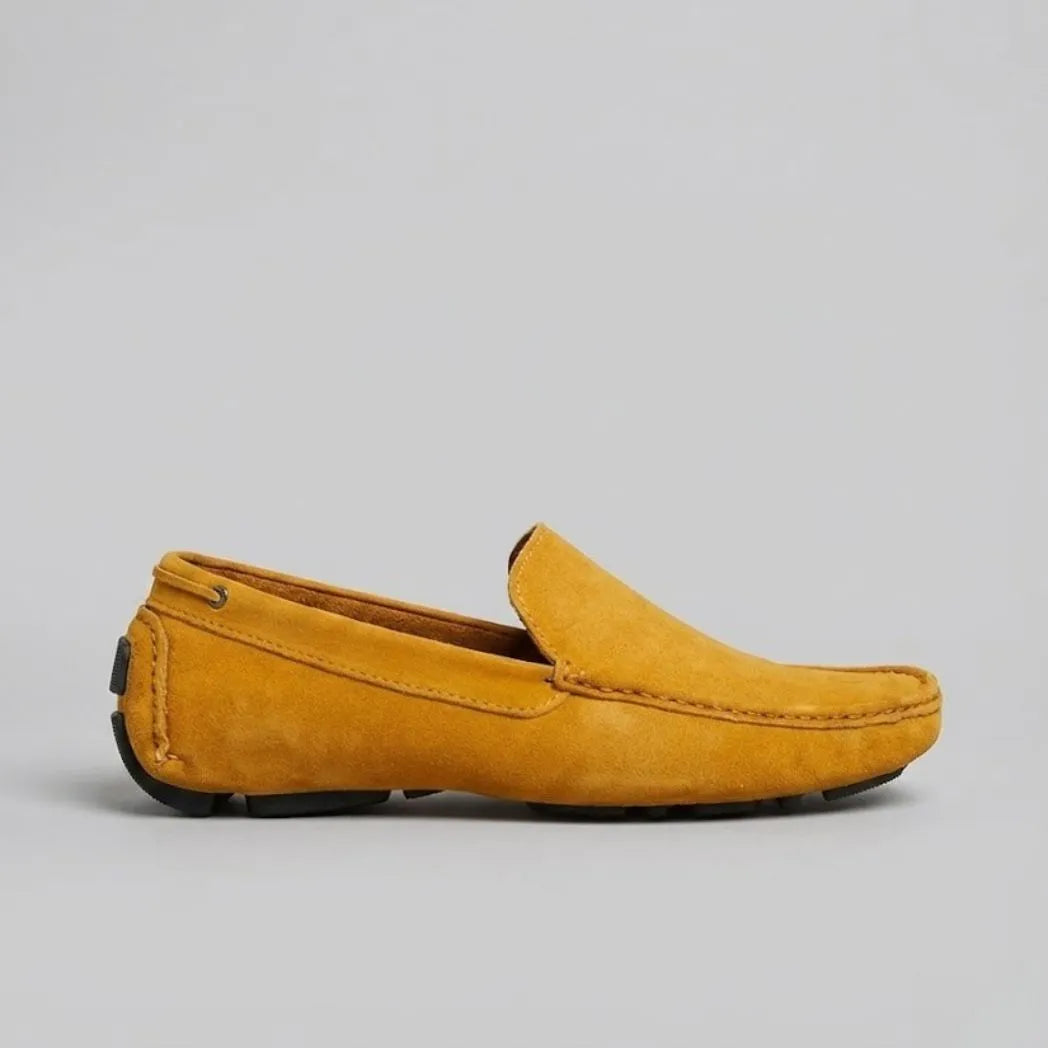 Mocassim Driver de Couro Capri Nero