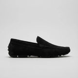 Mocassim Driver de Couro Capri Nero Preto