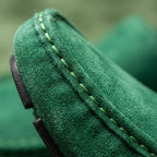 Mocassim Driver de Couro Capri Nero Verde