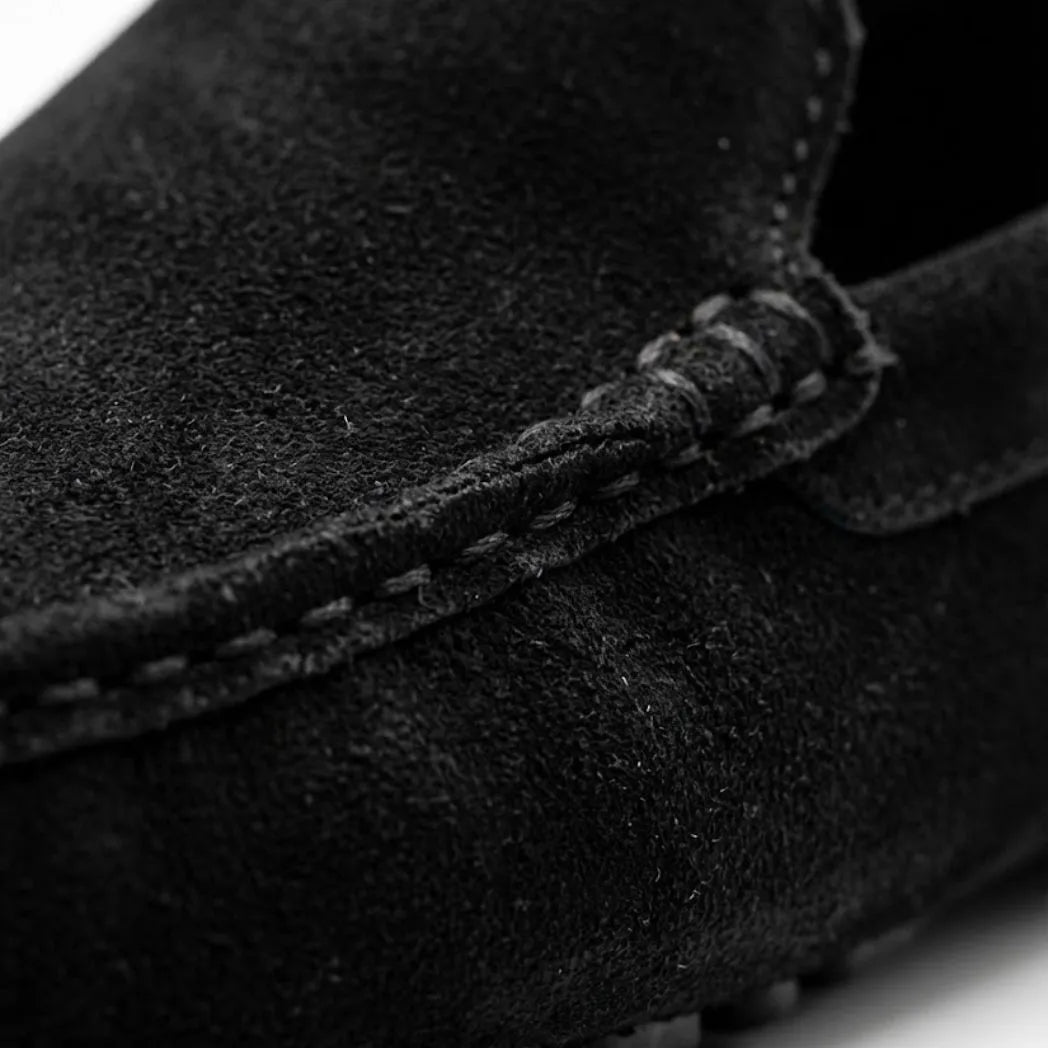 Mocassim Driver de Couro Capri Nero