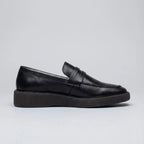 Mocassim Loafer Londres de Couro All-Black